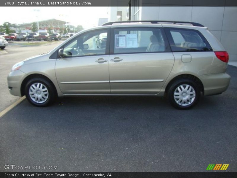 Desert Sand Mica / Stone 2008 Toyota Sienna CE