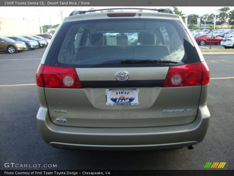 Desert Sand Mica / Stone 2008 Toyota Sienna CE
