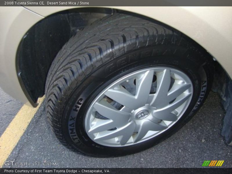 Desert Sand Mica / Stone 2008 Toyota Sienna CE