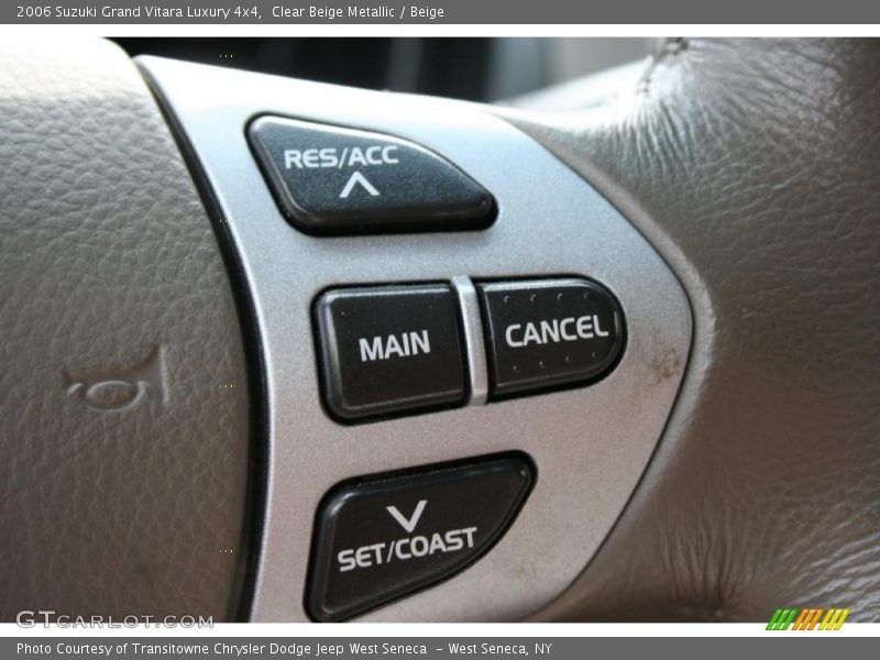 Clear Beige Metallic / Beige 2006 Suzuki Grand Vitara Luxury 4x4