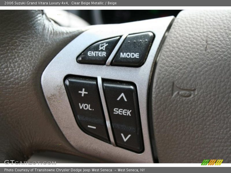 Clear Beige Metallic / Beige 2006 Suzuki Grand Vitara Luxury 4x4