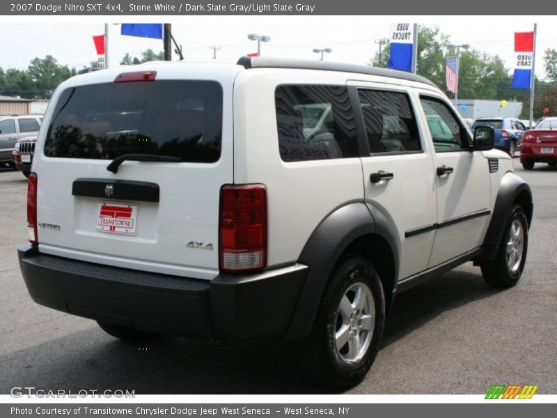 Stone White / Dark Slate Gray/Light Slate Gray 2007 Dodge Nitro SXT 4x4
