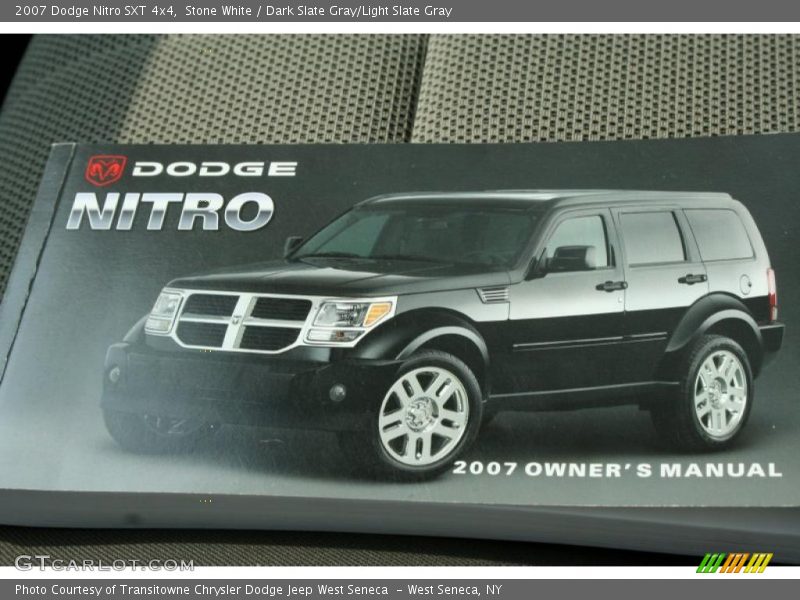 Stone White / Dark Slate Gray/Light Slate Gray 2007 Dodge Nitro SXT 4x4