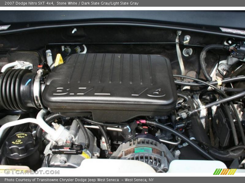 Stone White / Dark Slate Gray/Light Slate Gray 2007 Dodge Nitro SXT 4x4