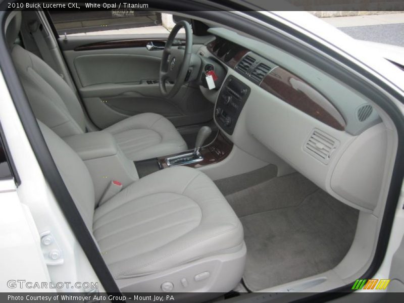 White Opal / Titanium 2010 Buick Lucerne CXL