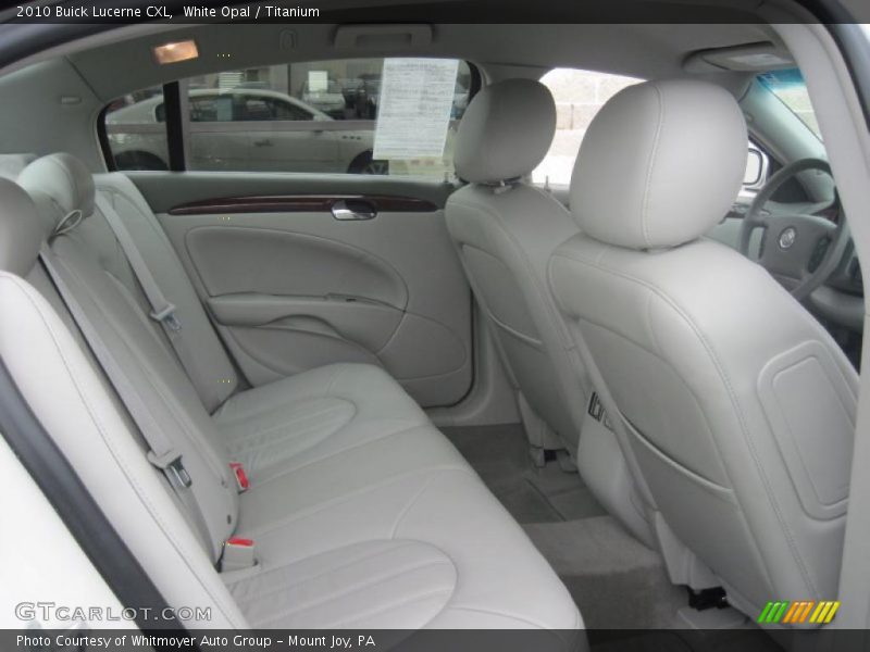 White Opal / Titanium 2010 Buick Lucerne CXL