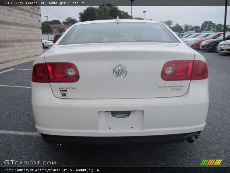 White Opal / Titanium 2010 Buick Lucerne CXL