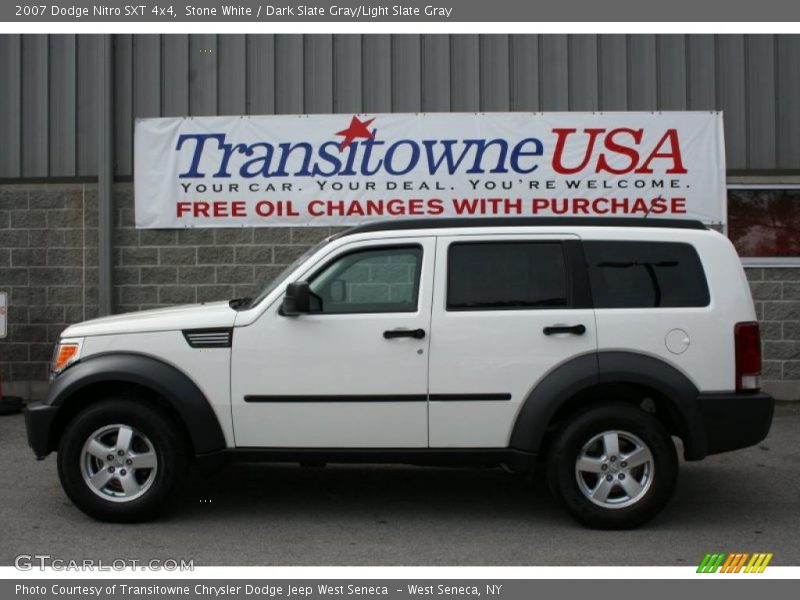 Stone White / Dark Slate Gray/Light Slate Gray 2007 Dodge Nitro SXT 4x4