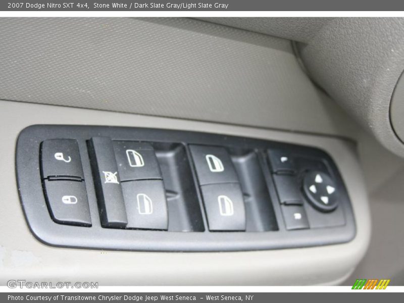 Stone White / Dark Slate Gray/Light Slate Gray 2007 Dodge Nitro SXT 4x4