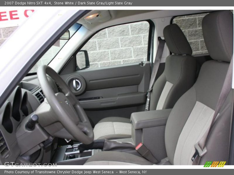 Stone White / Dark Slate Gray/Light Slate Gray 2007 Dodge Nitro SXT 4x4
