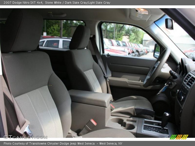 Stone White / Dark Slate Gray/Light Slate Gray 2007 Dodge Nitro SXT 4x4