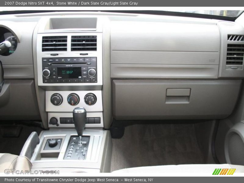 Stone White / Dark Slate Gray/Light Slate Gray 2007 Dodge Nitro SXT 4x4