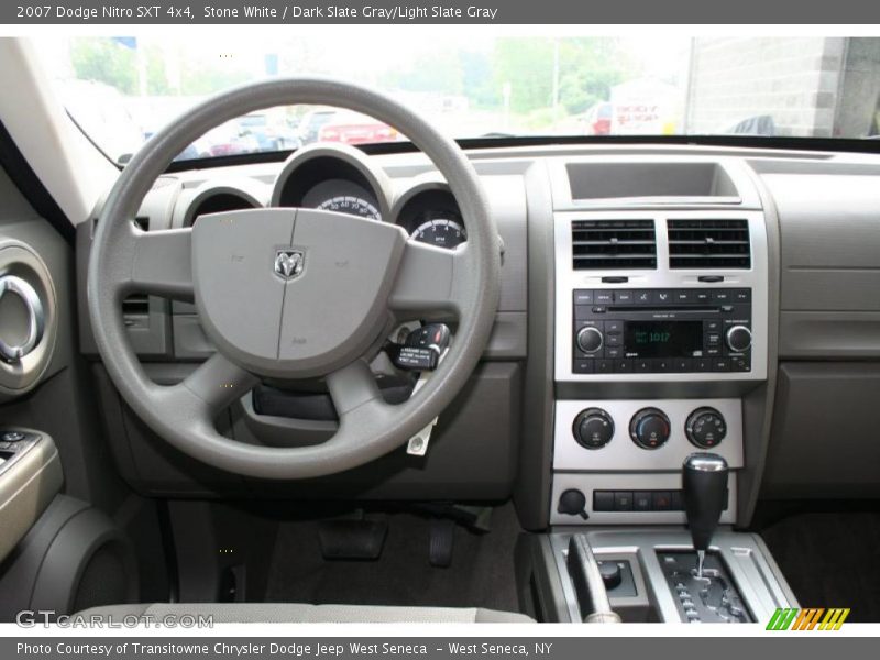 Stone White / Dark Slate Gray/Light Slate Gray 2007 Dodge Nitro SXT 4x4
