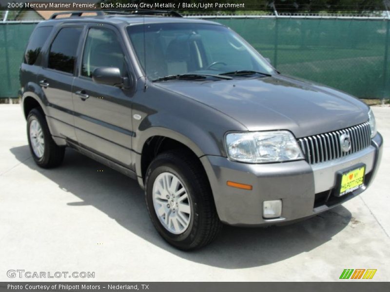 Dark Shadow Grey Metallic / Black/Light Parchment 2006 Mercury Mariner Premier