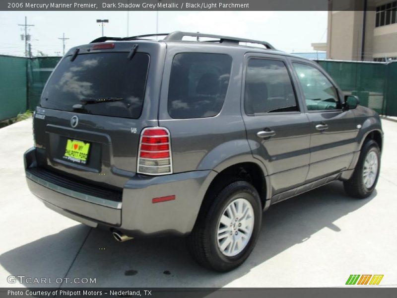 Dark Shadow Grey Metallic / Black/Light Parchment 2006 Mercury Mariner Premier