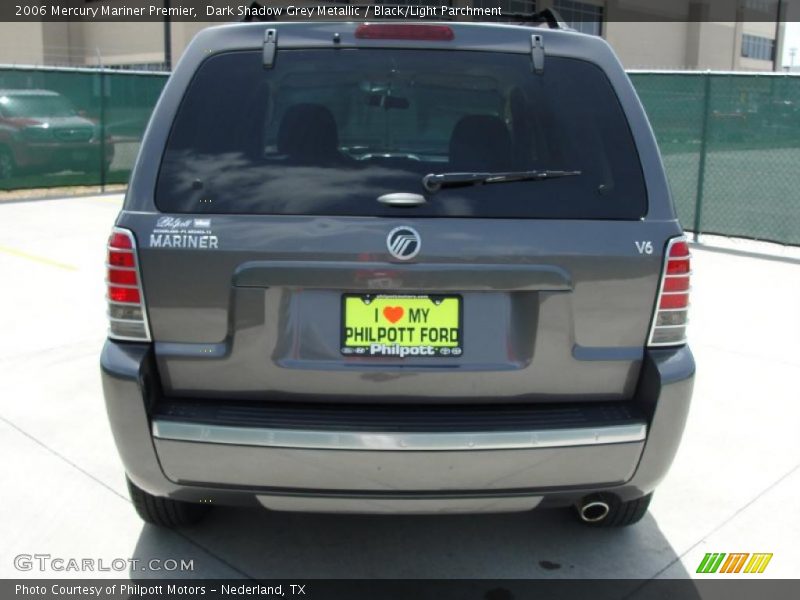 Dark Shadow Grey Metallic / Black/Light Parchment 2006 Mercury Mariner Premier