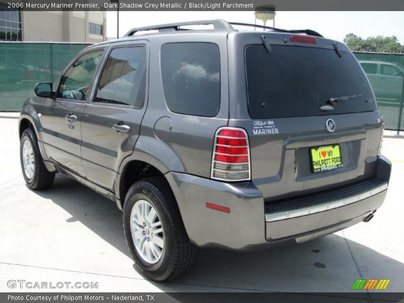 Dark Shadow Grey Metallic / Black/Light Parchment 2006 Mercury Mariner Premier