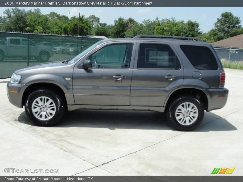 Dark Shadow Grey Metallic / Black/Light Parchment 2006 Mercury Mariner Premier