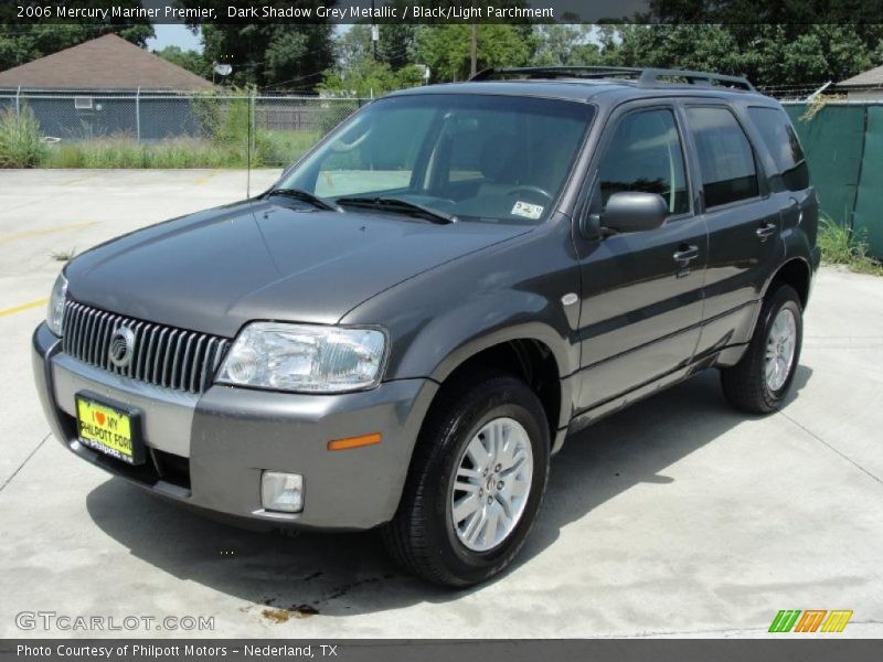 Dark Shadow Grey Metallic / Black/Light Parchment 2006 Mercury Mariner Premier