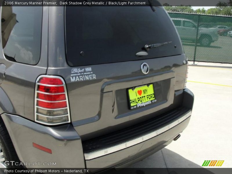 Dark Shadow Grey Metallic / Black/Light Parchment 2006 Mercury Mariner Premier