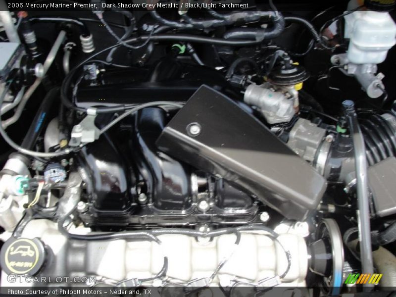 Dark Shadow Grey Metallic / Black/Light Parchment 2006 Mercury Mariner Premier