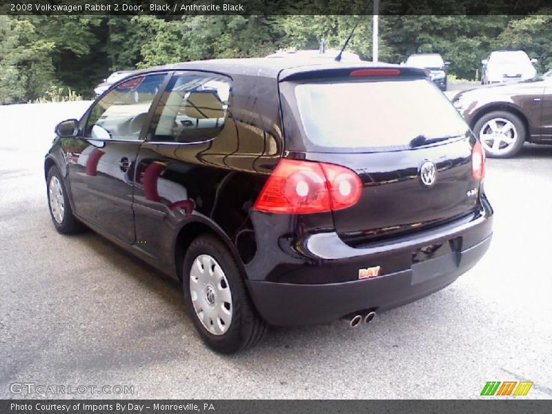 Black / Anthracite Black 2008 Volkswagen Rabbit 2 Door