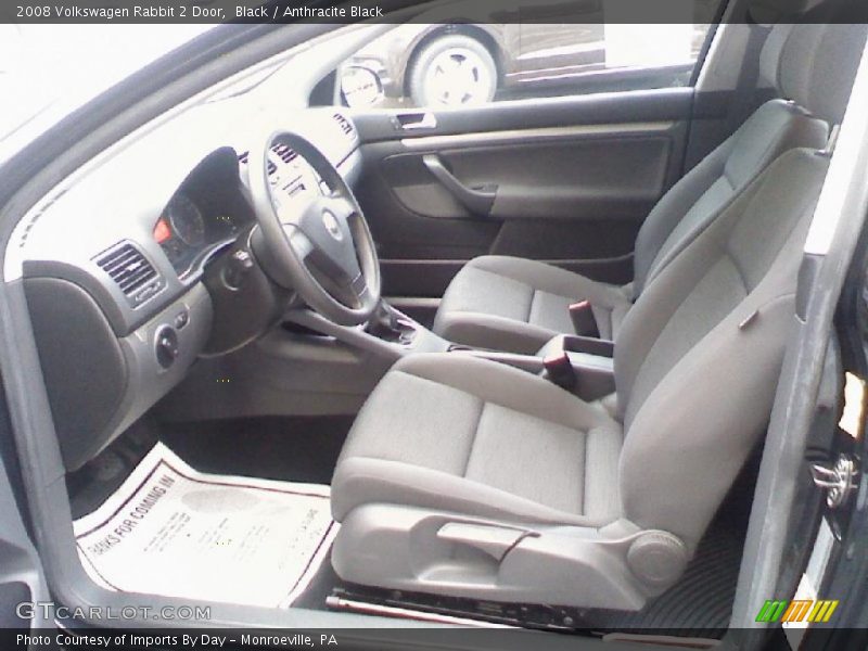 Black / Anthracite Black 2008 Volkswagen Rabbit 2 Door