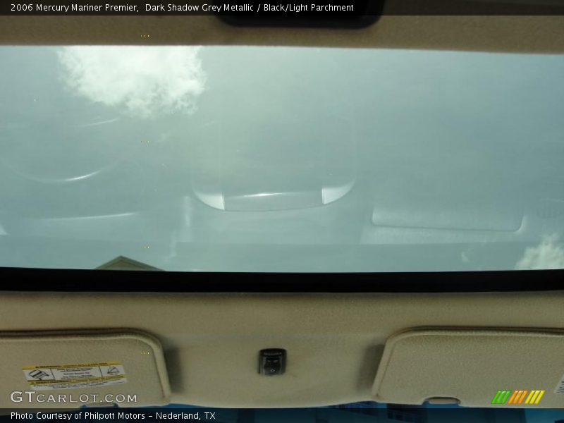 Dark Shadow Grey Metallic / Black/Light Parchment 2006 Mercury Mariner Premier