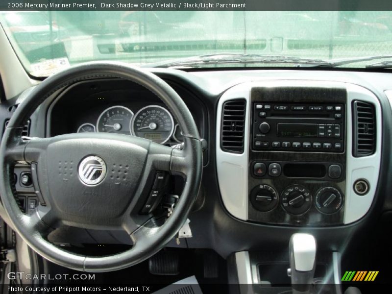 Dark Shadow Grey Metallic / Black/Light Parchment 2006 Mercury Mariner Premier