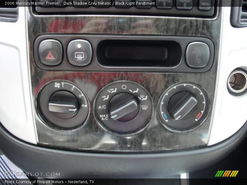 Dark Shadow Grey Metallic / Black/Light Parchment 2006 Mercury Mariner Premier
