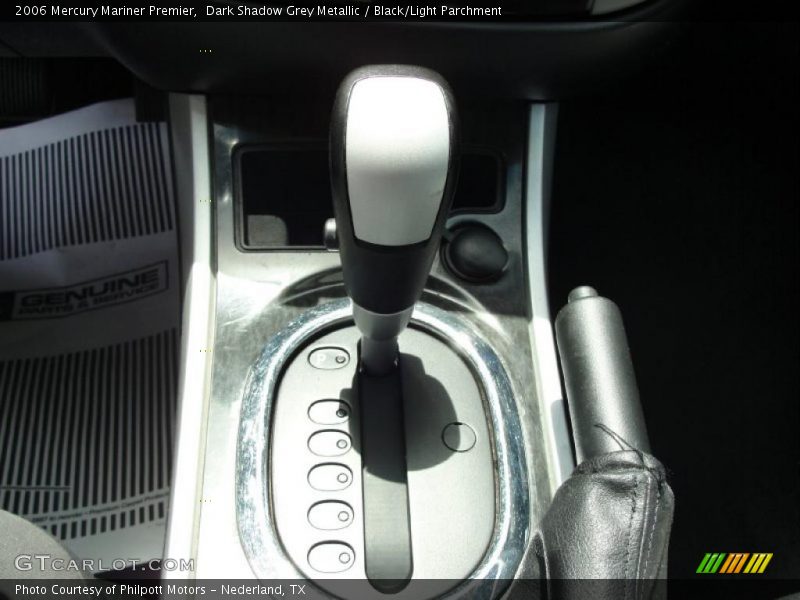 Dark Shadow Grey Metallic / Black/Light Parchment 2006 Mercury Mariner Premier