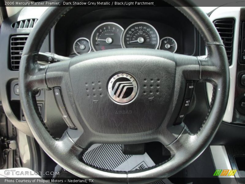 Dark Shadow Grey Metallic / Black/Light Parchment 2006 Mercury Mariner Premier