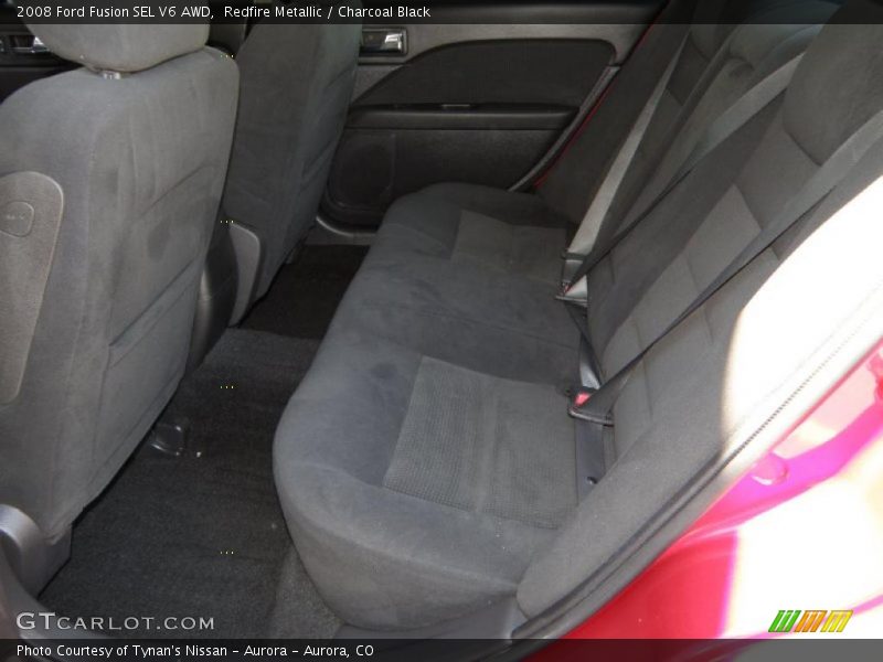 Redfire Metallic / Charcoal Black 2008 Ford Fusion SEL V6 AWD