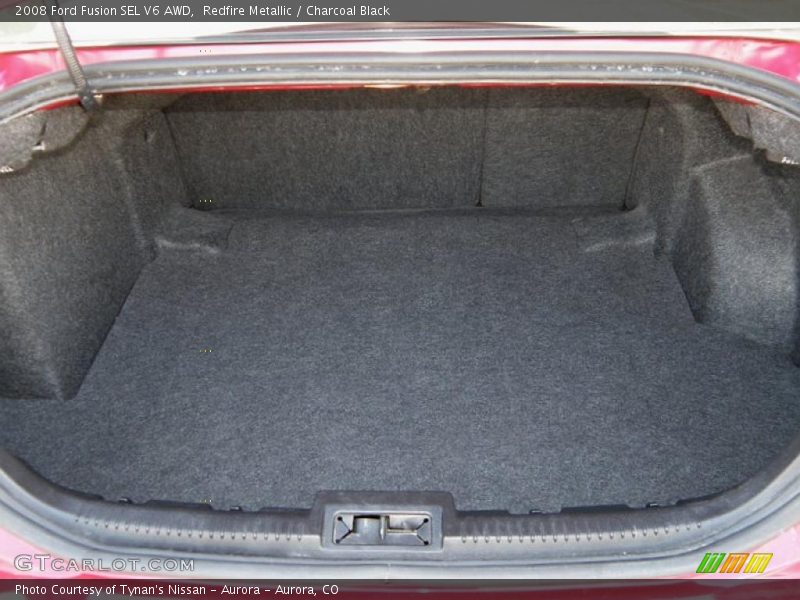 Redfire Metallic / Charcoal Black 2008 Ford Fusion SEL V6 AWD