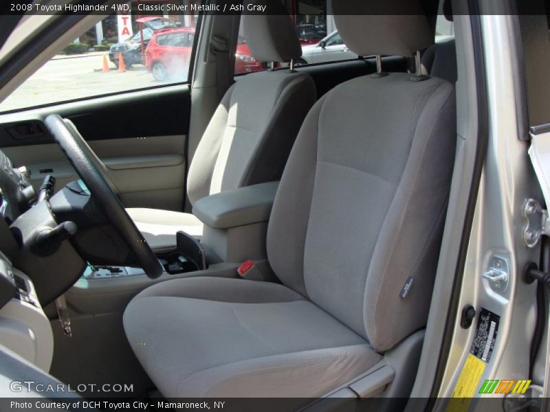 Classic Silver Metallic / Ash Gray 2008 Toyota Highlander 4WD