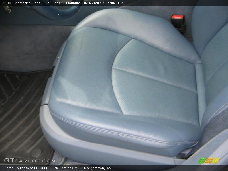 Platinum Blue Metallic / Pacific Blue 2003 Mercedes-Benz E 320 Sedan