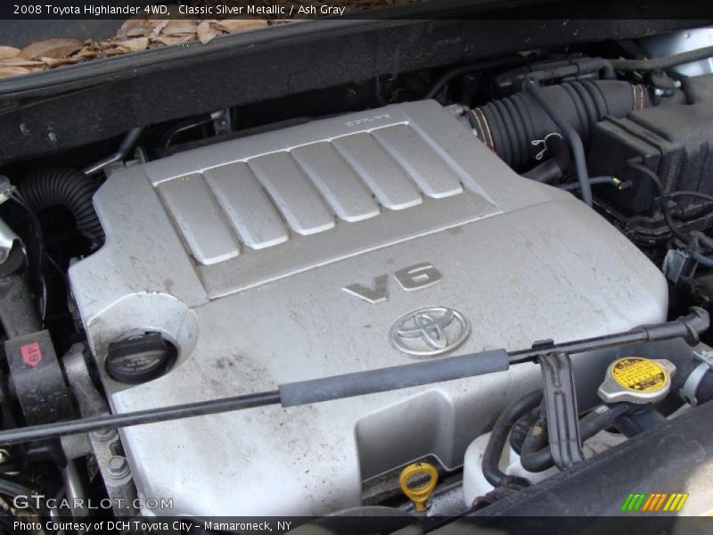 Classic Silver Metallic / Ash Gray 2008 Toyota Highlander 4WD