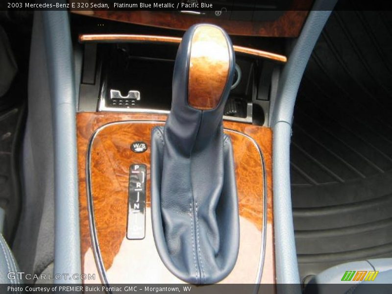 Platinum Blue Metallic / Pacific Blue 2003 Mercedes-Benz E 320 Sedan