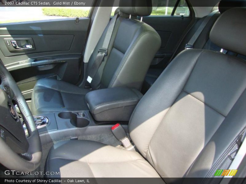 Gold Mist / Ebony 2007 Cadillac CTS Sedan