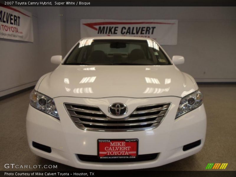 Super White / Bisque 2007 Toyota Camry Hybrid