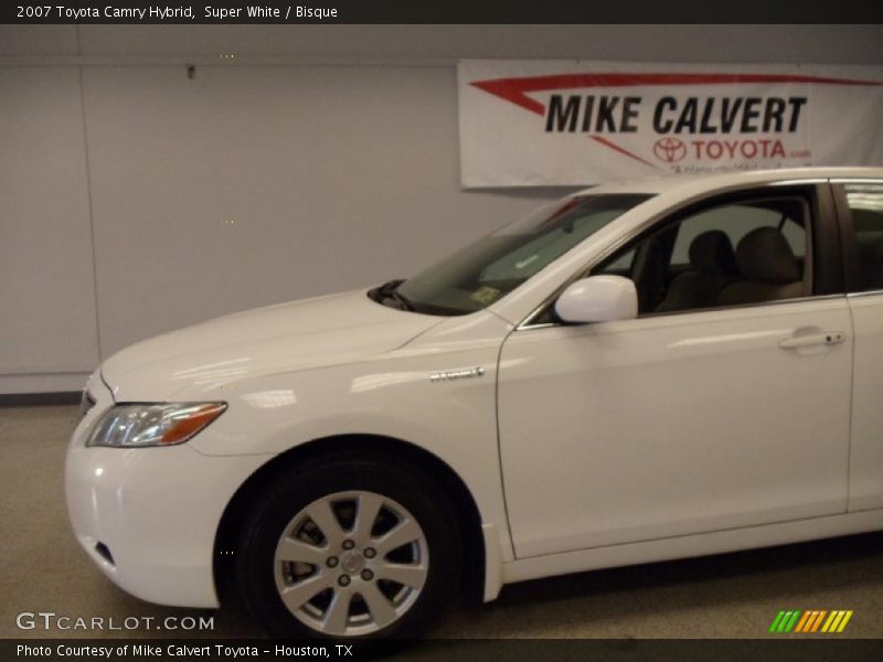 Super White / Bisque 2007 Toyota Camry Hybrid