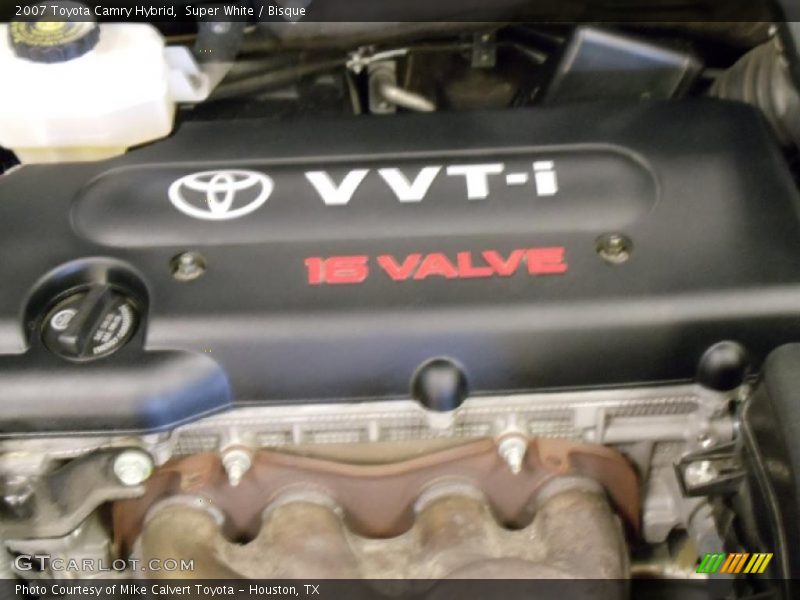 Super White / Bisque 2007 Toyota Camry Hybrid