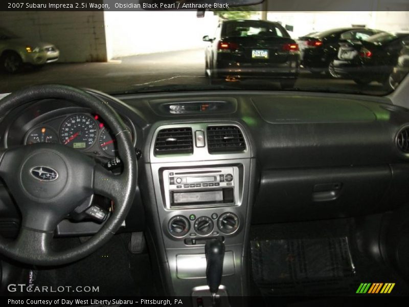 Obsidian Black Pearl / Anthracite Black 2007 Subaru Impreza 2.5i Wagon