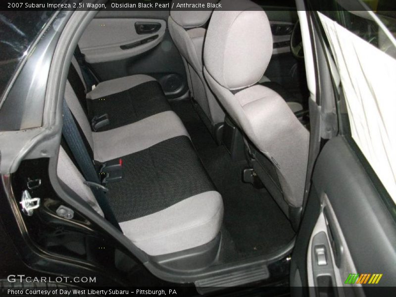 Obsidian Black Pearl / Anthracite Black 2007 Subaru Impreza 2.5i Wagon