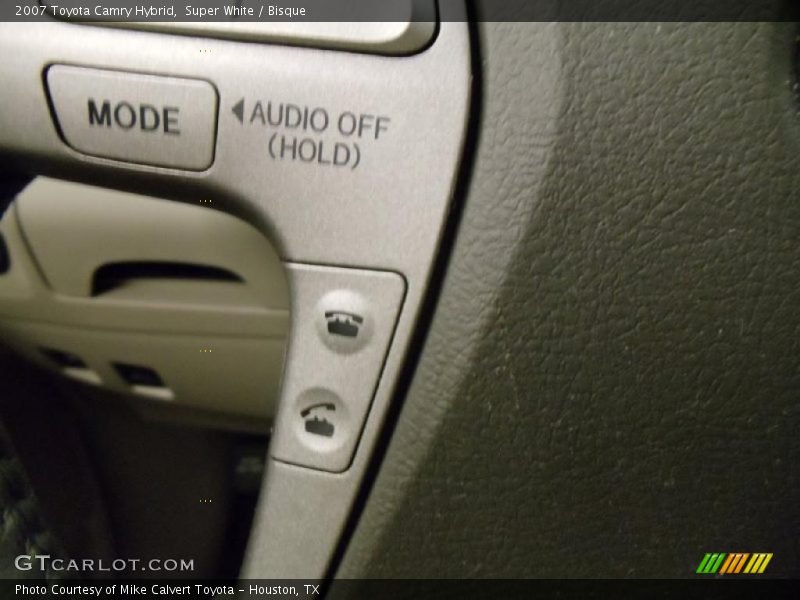 Super White / Bisque 2007 Toyota Camry Hybrid