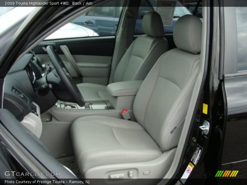 Black / Ash 2009 Toyota Highlander Sport 4WD