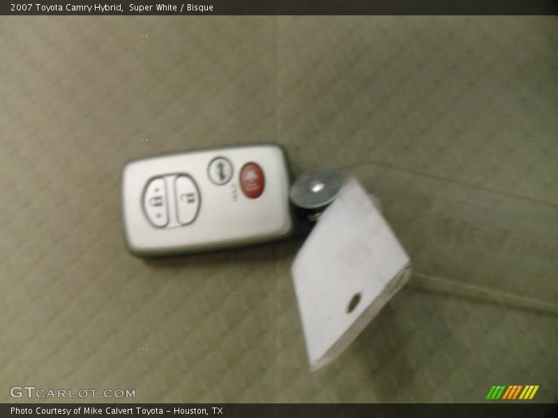 Super White / Bisque 2007 Toyota Camry Hybrid