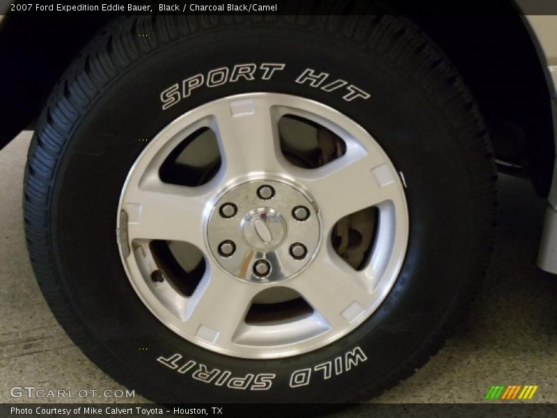 Black / Charcoal Black/Camel 2007 Ford Expedition Eddie Bauer