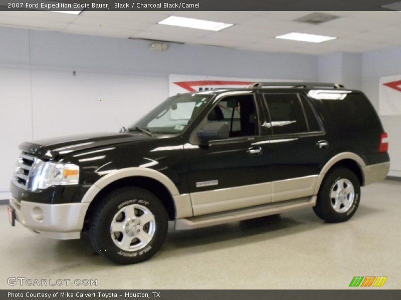 Black / Charcoal Black/Camel 2007 Ford Expedition Eddie Bauer