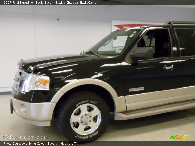 Black / Charcoal Black/Camel 2007 Ford Expedition Eddie Bauer